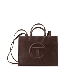 Telfar Shopping Bag (medium, chocolate)